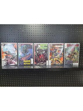 Predator vs Wolverine Comic Set #1-4 & Wolverine #3